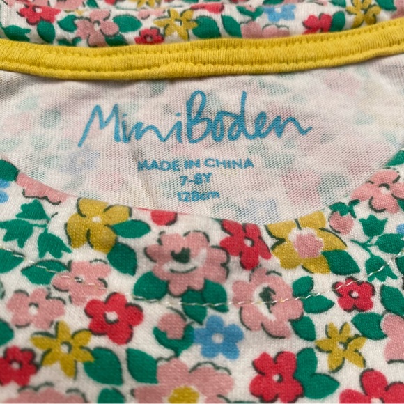 Mini Boden Floral Girls Dress - Picture 8 of 9